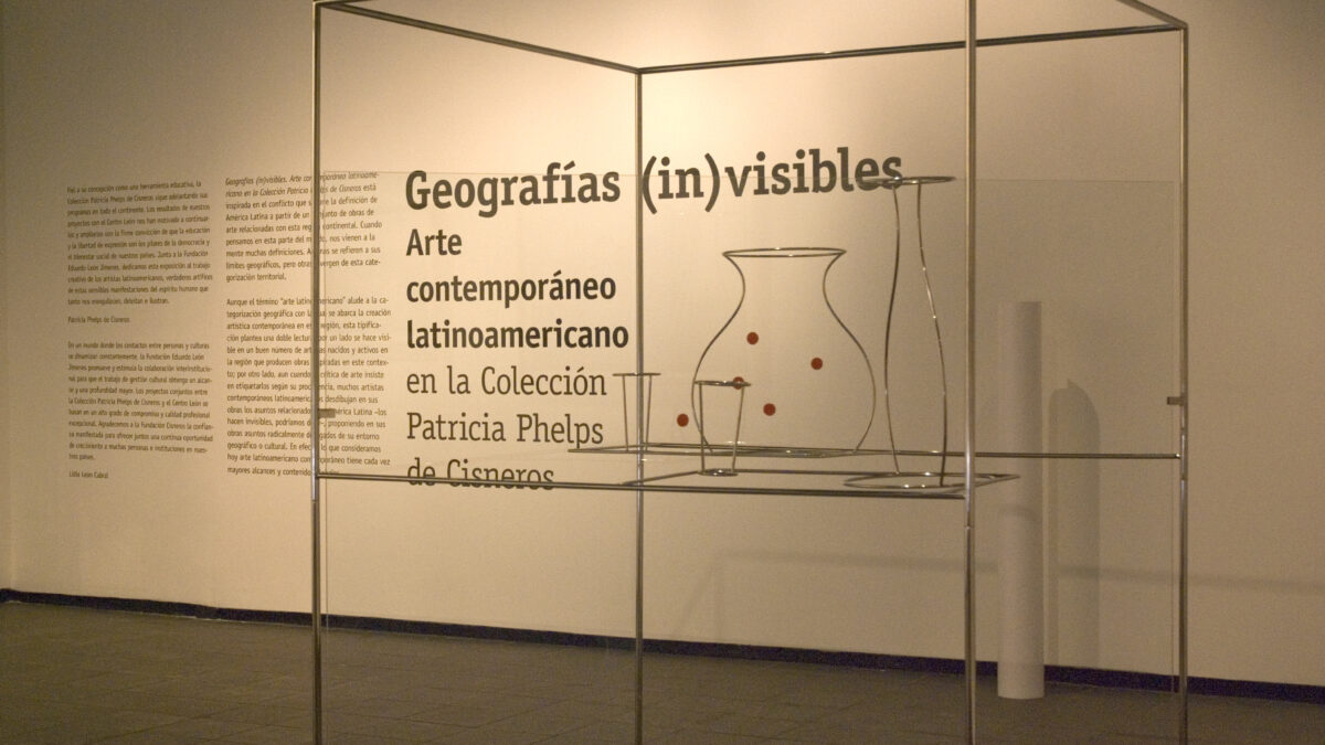 Geografía (in) visibles. Arte contemporáneo latinoaméricano en la Colección Patricia Phelps de Cisneros